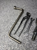 01-06 BMW E46 325 330 M3 Emergency Trunk Tool Tire Wrench Pliers Tow Hook OEM