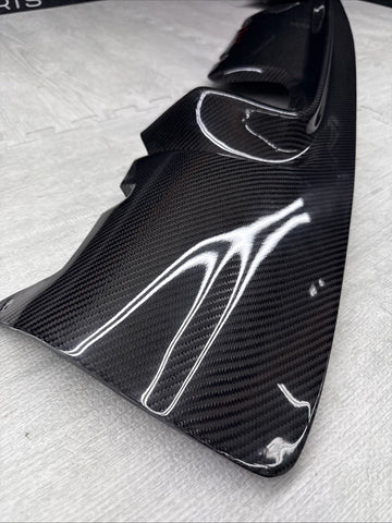 NEW 01-06 BMW E46 M3 CSL Style Rear Bumper Diffuser Carbon Fiber Good Fitment