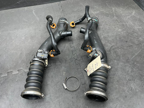 15-19 Ferrari 488 Intercoolers to Throttle Bodies 322654