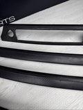 08-13 BMW E92 E93 M3 Interior Trim Set Carbon Leather OEM *4 Broken Tabs