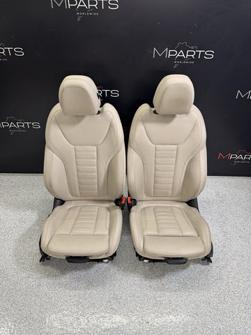 19-22 BMW G20 M340 Sedan Original Beige Interior Front Seats