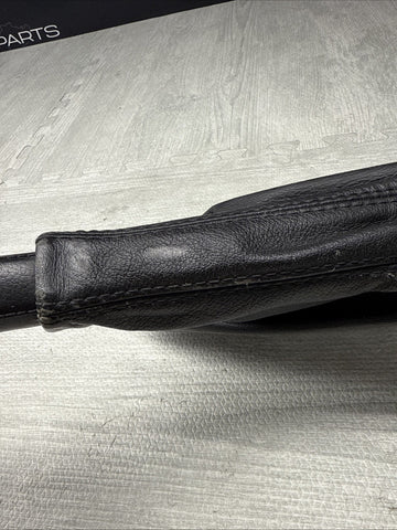 01-06 BMW E46 325 330 M3 Parking Brake Ebrake Leather Handle + Boot + Mechanism