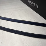 BMW E46 325 330 M3 Roof Rails Moldings Trims Pair Coupe OEM