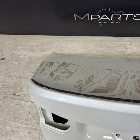 (PICKUP ONLY) BMW F30 330 335 F80 M3 15-18 Rear Mineral White Trunk Deck Lid