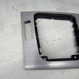 01-06 BMW E46 M3 Coupe Interior Center Shift Shifter Trim Brushed Aluminum