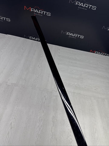 BMW E46 330 M3 Right Jet Black Door Trim Moulding 51138238878 8238878