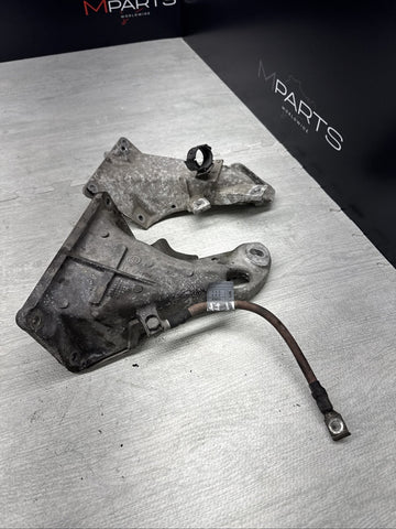 01-06 BMW E46 M3 Left Right Engine Support Suspension Arm Mounts Brackets Manual