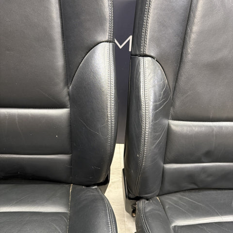 01-06 BMW E46 M3 Convertible Interior Front Heated Seats Black