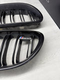BMW F06 F12 F13 M6 Front Kidney Grilles Grille Set Black