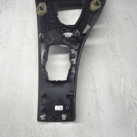 08-13 BMW E90 E92 M3 OEM  Front Center Console Cover Leather DCT *Scratches*