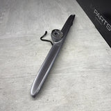 01-06 BMW E46 M3 Convertible Trunk Lid Grip Key Deck Handle Silver Gray