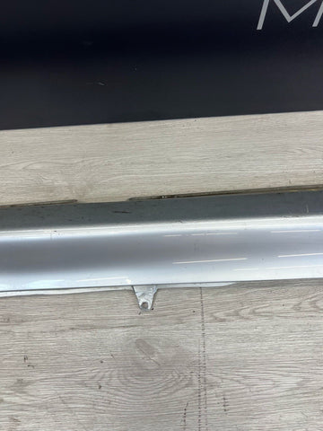 Right Passenger Side OEM Silver Skirt Rocker Panel Trim 98-02 BMW Z3M