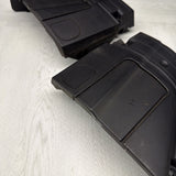 01-06 BMW E46 M3 OEM Convertible Rear Top Lateral Trim Panel Pair Black *Notes*