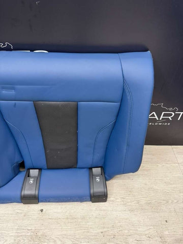 21-26 BMW G82 M4 Coupe Interior Rear Back Seat Bench Fjords Blue
