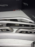 01-06 BMW E46 M3 Convertible Interior Armrests Trim Set Brushed Aluminum *Notes*