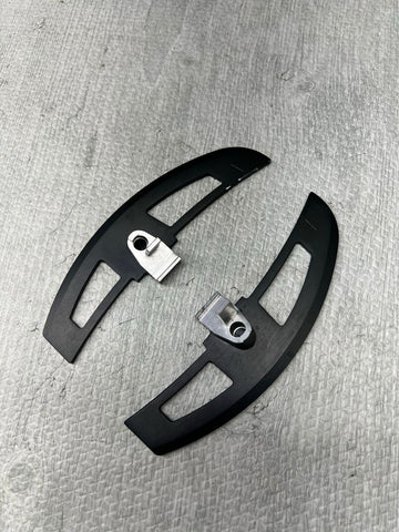 BMW 01-06 E46 M3 SMG Paddle Shifters Black Aluminum