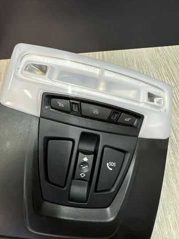12-20 BMW F22 F36 F32 F30 M4 M235 435 Roof Console Dome Light SOS Switch 9351186
