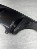 BMW 15-20 F80 F82 F83 M3 M4 OEM REAR BUMPER CARBON DIFFUSER VALANCE 51122350697