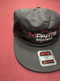 Otto Mpartsworldwide Cap Logo SnapBack Performance Golf Cap Black Hat