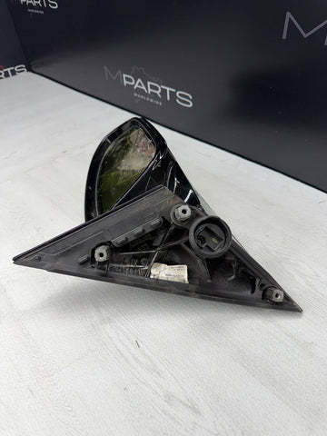 13-16 BMW F10 M5 RIGHT PASSENGER SIDE MIRROR NO CAMERA SAPPHIRE BLACK *DAMAGE