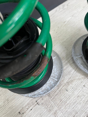 01-06 BMW E46 M3 Front Suspension OEM Struts Shocks / TEIN Lowering Springs