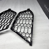 FRONT BUMPER SIDE AIR DUCTS TRIMS GRILLES SET 21-25 BMW G80 G82 G83 M3 M4