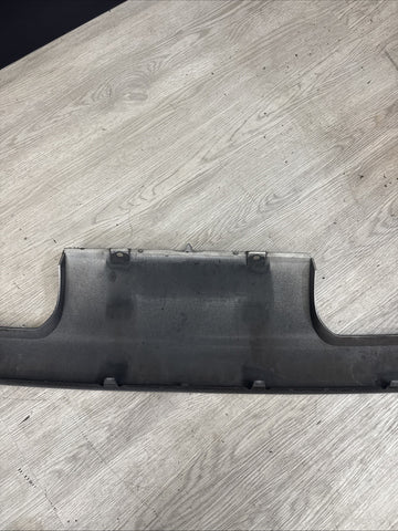 01-06 BMW E46 M3 Rear Bumper Lower Lip Diffuser Trim Panel OEM Titan Silver