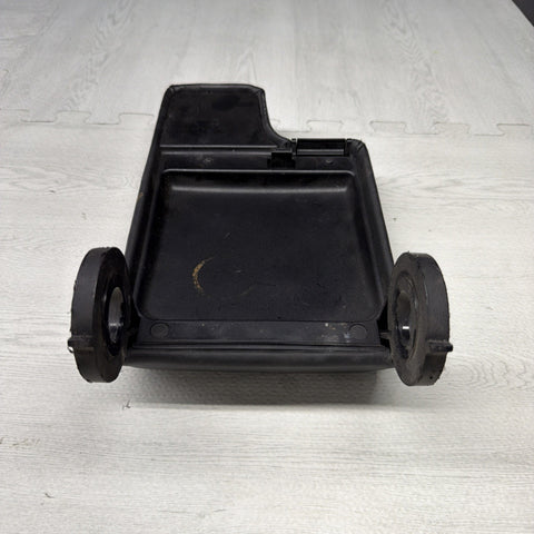 01-06 BMW E46 M3 Center Console Armrest Arm Rest Black Leather *Notes*