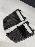 17-20 Nissan GTR Front Bumper Grills Grilles Vents Black