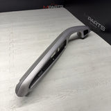 01-06 BMW E46 M3 Brushed Aluminum/Grey Door Trim Armrest Right Front Passenger