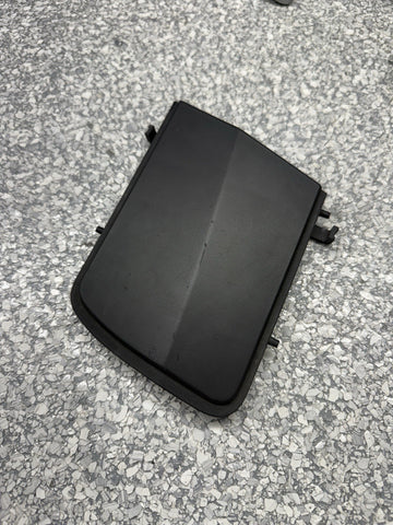 11-18 BMW F12 640 650 M6 Convertible Rear Left Flap Mechanism Cover Black OEM