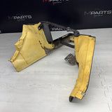 95-99 BMW E36 M3 Lower Dash Center Console Housing Panel Support Black Sedan