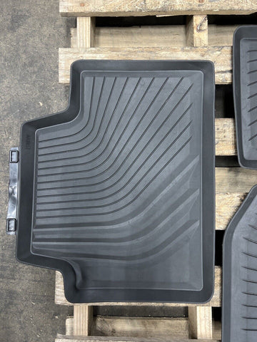 Genuine 2019-2024 BMW X5 X7 G07 G06 G05 All Weather Rubber Floor Mats FRONT REAR