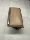 BMW 01-06 E46 325 330 M3 CENTER CONSOLE REAR STORAGE ASHTRAY ROLLUP TRAY BEIGE
