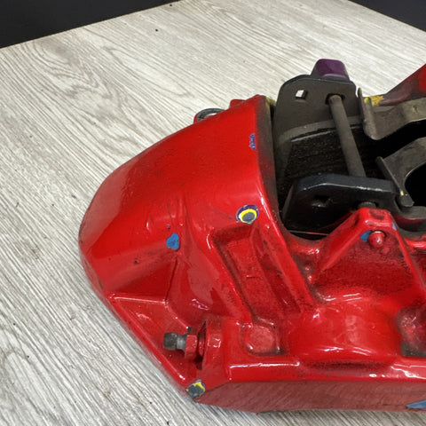 21-25 OEM BMW G80 G82 M3 M4 Front Driver Side Brake Caliper Brembo Red