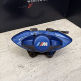BMW F80 F82 F83 M3 M4 15-20 REAR LEFT DRIVER SIDE BREMBO BRAKE CALIPER OEM BLUE