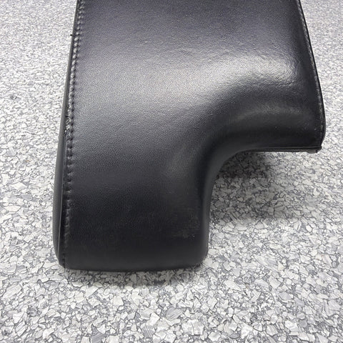 01-06 BMW E46 M3 Center Console Armrest Arm Rest Black Leather *Notes*
