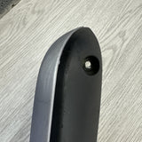 01-06 BMW OEM E46 M3 Brushed Aluminum/Black Vert Trim Armrest Left Driver Rear