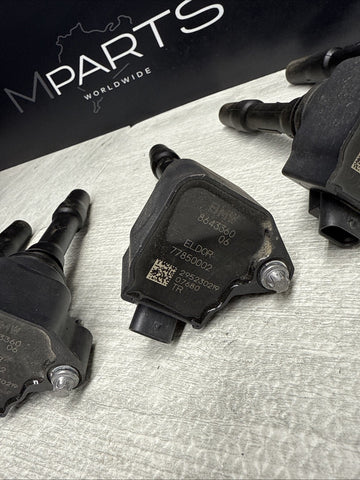 OEM BMW 21-25 G80 G82 G83 M3 M4 S58 Engine Ignition Coils Eldor SET 6