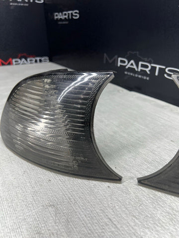 Depo 02-06 BMW E46 325ci 330ci M3 2dr Smoked Corner Lights