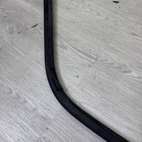 BMW E46 M3 01-06 Left Driver Side Door Weather Strip Seal Black OEM *Notes*