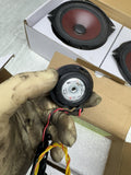 BMW E39 M5 99-03 DWF-130 Speakers 6.5" Midrange Speakers RTC 4-OHM (8)