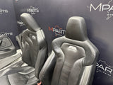 OEM 15-20 BMW F82 M4 LEATHER SEAT SEATS CUSHION INTERIOR SET BLACK
