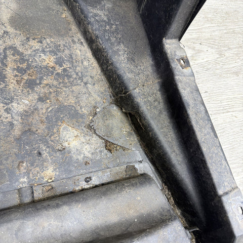 Genuine BMW E46 M3 99-06 Lower Belly Pan Plastic Cover Shield OEM *Crack*