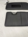 14-21 OEM BMW F22 F87 M235 M2 Interior Sun Visors Leather Black Pair Set