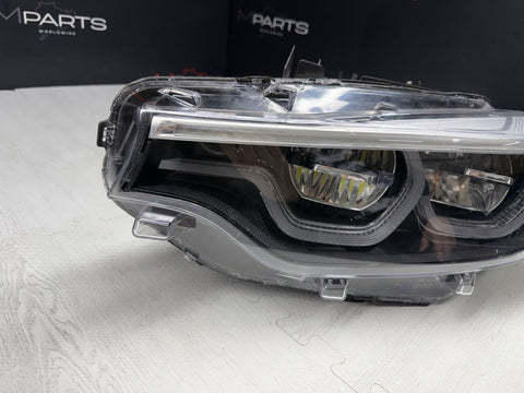 BMW 18-20 F32 F80 M3 M4 Left Side LED Adaptive IKON Headlight OEM *Repaired