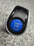 BMW Start Stop Switch Button Cover Cap Blue F22 F87 F23 F30 F80 F31 F82 F33 F83