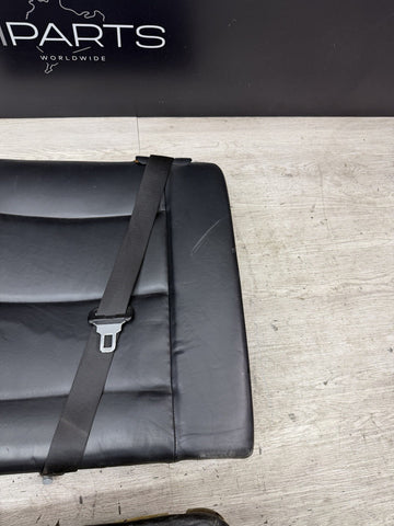95-99 BMW E36 M3 Coupe Rear Bench + Folding Backrest Back Rest Seats Black