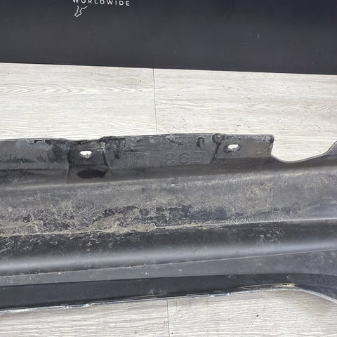 08-13 BMW E92 E93 M3 OEM Left Side Skirt Rocker Panel Alpine White