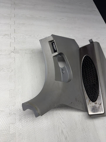 01-06 BMW E46 M3 GREY GRAY DEAD PEDAL KICK PANEL COVER 7902400